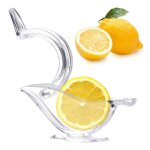 Presse - citron manuel en acrylique lot de 4?(taille de la forme de loiseau : 12 x 28 x 52 cm)