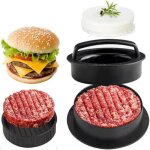 Presse � hamburger 3 en 1 antiadh�sive pour burgers farcis mini - burgers et galettes de l�gumes facile ...