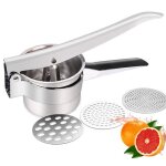 Presse - pure de lgumes ? crez des pures lgres avec 3 disques interchangeables facile  nettoyer ...