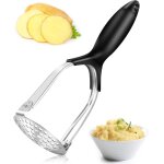 Presse puree manuel en acier inoxydable professionnel avec antidérapant manche - pliable - presse - purée ... Presse puree manuel en acier inoxydable professionnel avec antidérapant manche - pliable - presse - purée ...
