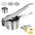 Presse puree presse pur�e manuel � pommes de terre avec 3 disques interchangeab professionnel les presse ...