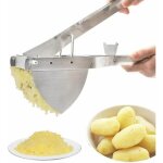 Presse - pur�e - inox - professionnel - ergonomique - r�sistant � la rouille - 29 cm