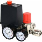 Pressostat compresseur dair r�gulateur de pression compresseur avec manom�tre interrupteur compresseur ...