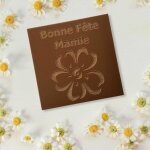 Pr�te � croquer fleur bonne f�te mamie f�te des grands - m�res mamy mamie chocolat lait