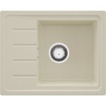 Primagran evier cuisine en granit beige 55x44cm kit de vidage �vier � encastrer au meuble 45cm - copenhague ...