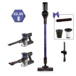 Primo pr511sv aspirateur balai 3 - en - 1 sans fil blcd - aspirateur sans sac - aspirateur  main - bleu ...