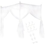 Princesse de luxe trois ouvertures latrales rideau de lit filet baldaquin moustiquaire literie l