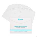 Printable vinyl sticker paper 20 vinyle imprimables a4