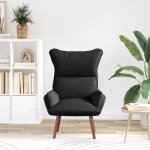 Printemps 2026 soldes1 pc fauteuil dappoint - chaise tv - fauteuil noir 69x74x93 cm simili cuir - 69x74x93 ...