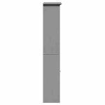 Soldes printemps armoire de salle de bain - solomoon - meuble wc - bodo gris 44x30x160 cm sss1801