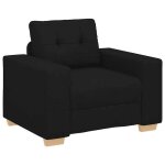 Printemps / t 2025 fauteuil / canap simple - jilimaison - noir 60 cm - tissu eu2768
