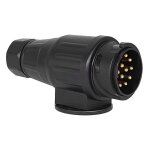 Prise 13 broches 12v 13 ples remorque caravane connecteur de cblage lectrique adaptateur prise de ...