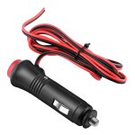 Prise allume - cigare de voiture male de 1. 5m adaptateur de prise dalimentation interrupteur marche ...