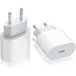 Prise chargeur usb c rapide 2 pack adaptateur secteur pour samsung a13 a14 a23 a33 a34 a53 a54 iphone ...