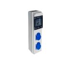 Coffret de chantier - digital electric - r�f 31122 - 2 prises 16a - ip44 - 2p + t