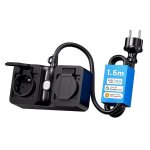 Prise connect�e ext�rieure (type f) multiprise wifi �tanche ip44 compatible avec alexa et google home ...