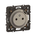 Prise de courant - legrand - c�liane ct0140 - titane - avec usb c - 2p + t