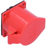 Prise de courant industrielle 5 broches triphase tanche  installation dissimule 32 a 220 - 380 v ...