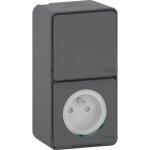 Prise 2p + t + va - et - vient mureva styl - gris