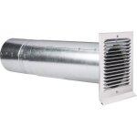 Prise dair de travers�e de mur avec clapet anti - retour - anjos - diam�tre 150 mm