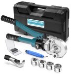 Pro pince à sertir hydrauliques en th16 - 32 pour tube tuyau en cuivre acier carbone / inoxydable avec ... Pro pince à sertir hydrauliques en th16 - 32 pour tube tuyau en cuivre acier carbone / inoxydable avec ...