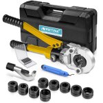 Pro pince à sertir hydrauliques en v12 - 28 / th16 - 32 pour tube tuyau en cuivre acier carbone / inoxydable ... Pro pince à sertir hydrauliques en v12 - 28 / th16 - 32 pour tube tuyau en cuivre acier carbone / inoxydable ...