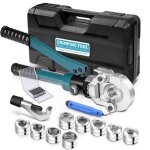 Pro pince � sertir hydrauliques en v12 - 28 + th16 - 32 pour tube tuyau en cuivre inoxydable avec placage ...