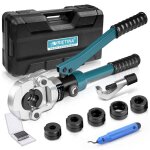 Pro pince à sertir hydrauliques en v12 - 28 pour tube tuyau en cuivre acier carbone / inoxydable avec ... Pro pince à sertir hydrauliques en v12 - 28 pour tube tuyau en cuivre acier carbone / inoxydable avec ...