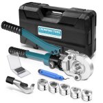 Pro pince à sertir hydrauliques en v12 - 28 pour tube tuyau en cuivre acier carbone / inoxydable avec ... Pro pince à sertir hydrauliques en v12 - 28 pour tube tuyau en cuivre acier carbone / inoxydable avec ...