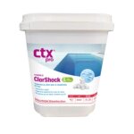 Produit dentretien piscine - ctx 250 - chlore shock sans acide borique - 30g - 5 kg de ctx