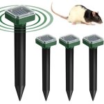 Produit insecticide répulsif solaire taupe 4 pièces anti souris / rats ultrason pour jardins / pelouses ... Produit insecticide répulsif solaire taupe 4 pièces anti souris / rats ultrason pour jardins / pelouses ...