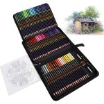 Professionnel crayon de couleurs pour adultes et enfantsensemble de 72 crayon de couleurnumrotstrs ...
