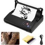 Professionnel machine de tatouage professionnel a5 a4 transf avec 10 papier transfert tatouage