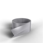 Profil �gale en l adh�sif gris 260cm 15mm x 15mm