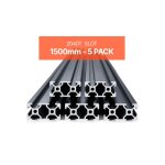 Profilés dextrusion en aluminium 2040 - vevor - lot de 5 rail linéaire anodisé norme européen rainure ... Profilés dextrusion en aluminium 2040 - vevor - lot de 5 rail linéaire anodisé norme européen rainure ...