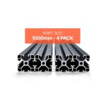 Profilés dextrusion en aluminium 4040 - vevor - lot de 4 - rail linéaire anodisé norme européen rainure ... Profilés dextrusion en aluminium 4040 - vevor - lot de 4 - rail linéaire anodisé norme européen rainure ...