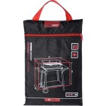 Housse pour barbecue - progarden - 95x50x75 cm - polyester - couleur noire - unisexe Housse pour barbecue - progarden - 95x50x75 cm - polyester - couleur noire - unisexe