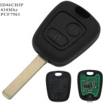 Programmable cl� compl�te avec plip �lectronique - pour peugeot 106 206 306 406 107 207 307 407 citroen ...