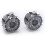 Projecteur led de r�troviseur ford logo de bienvenue lumi�re fant�me ronde kit d�clairage sous r�troviseur ...