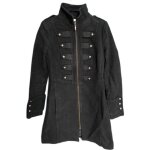 Promod manteau femme Élégant long avec fermeture Éclair noir taille 36 Promod manteau femme Élégant long avec fermeture Éclair noir taille 36