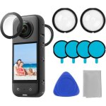 Protecteurs de lentille panoramique compatibles avec insta360 x3 double protection pour objectif housse ...