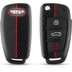 Protection coque cl� audi compatible pour audi a1 a3 a4 a6 a8 s3 s4 s6 rs4 rs6 q2 q3 q5 q7 tt r8 seat ...
