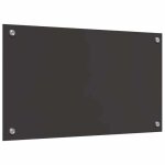 R�duction - protection de cuisine - cr�dence de cuisine / fond de hotte gris fonc� 70 x 40 x 0. 6 cm ...