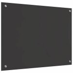 R�duction - protection de cuisine - cr�dence de cuisine / fond de hotte gris fonc� 80 x 60 x 0. 6 cm ...