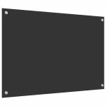 Rduction - protection de cuisine - crdence de cuisine / fond de hotte gris fonc 90 x 60 x 0. 6 cm ...