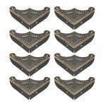 Protection dangle sourcing map 8pcs 39x39x9mm coin de protection bo�te caisse bois angle protecteur cadre ...