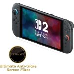 Protection dcran verre tremp premium - hori - nintendo switch 2 - anti - reflets - anti - rayures - ...