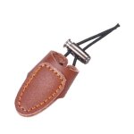 Protection de doigt en cuir souple avec anneau de pouce pour arc recourbe prot�ge - doigt pour arc traditionne ...