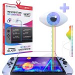 Protection cran nintendo switch oled - oniverse - verre tremp 9h anti - lumire bleue - film de protection ...