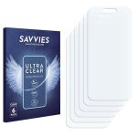 Protection ecran savvies pour apple iphone 16 6 pi�ces - film protection ultra clair